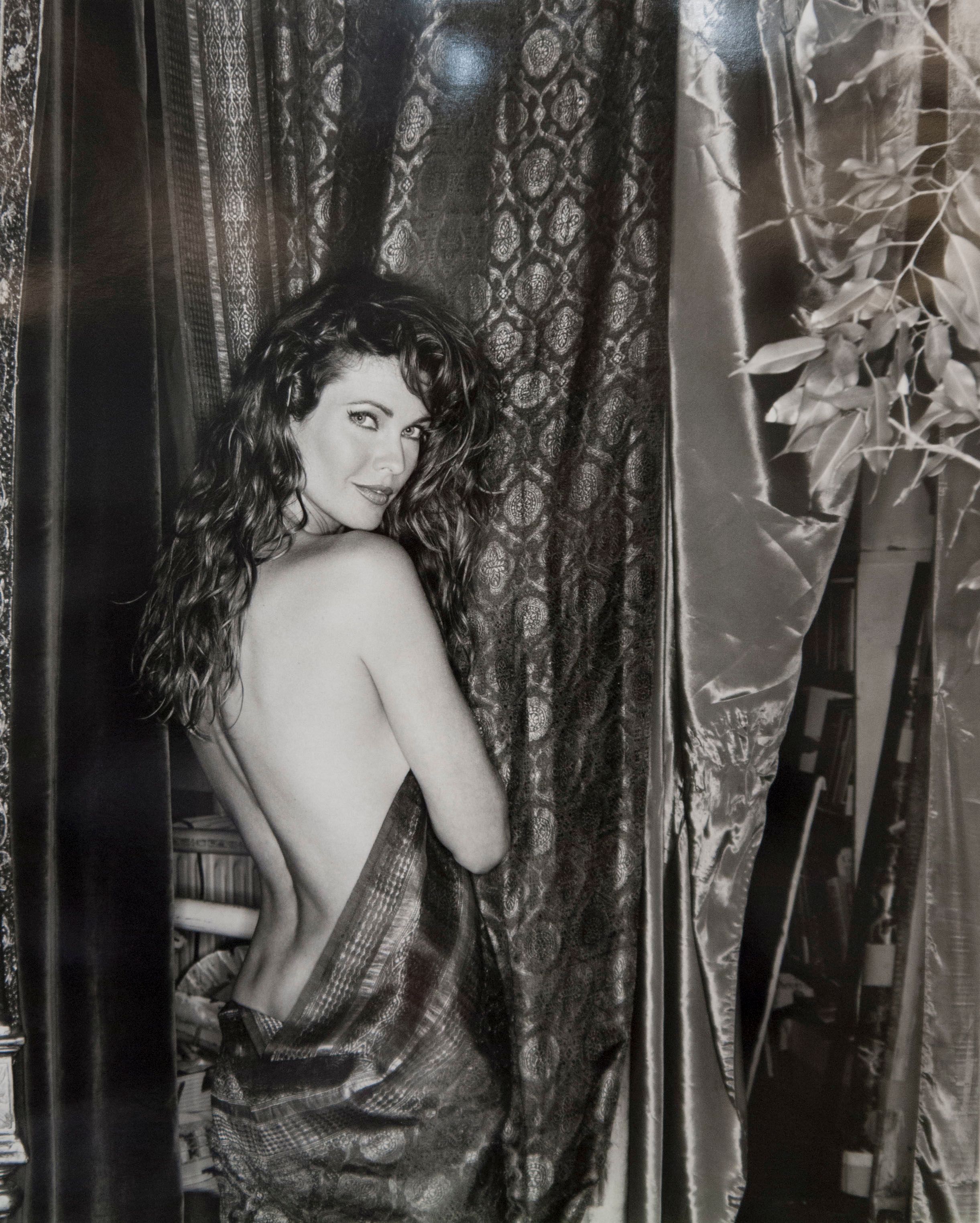 Photo from top model CAROL ALT and AYRTON SENNA