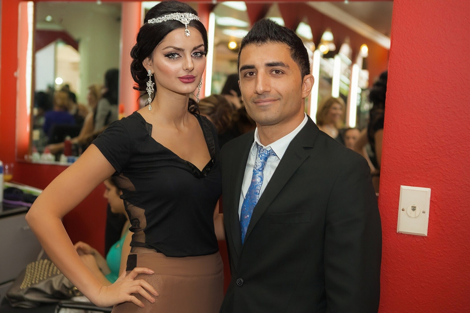 Photo from Mahlagha Jaberi at the Negah Magazine Fashion Show 