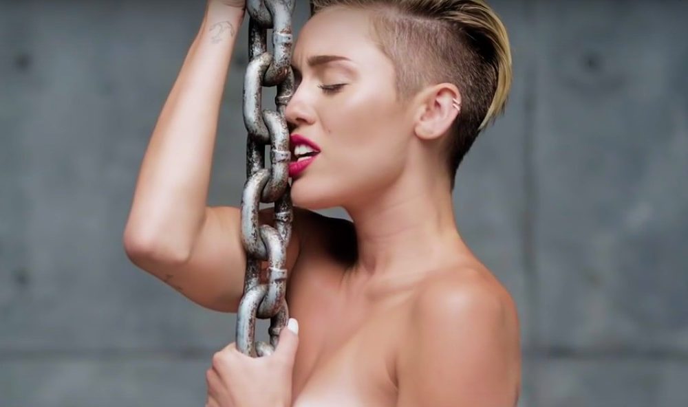 MILEY CYRUS: some photos from the video Wrecking Ball and last few years