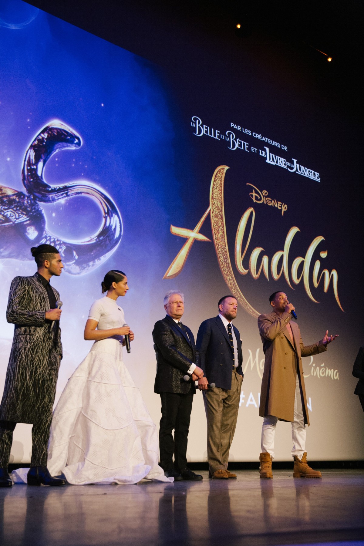Naomi Scott - "Aladdin" Premiere in Paris || 2019