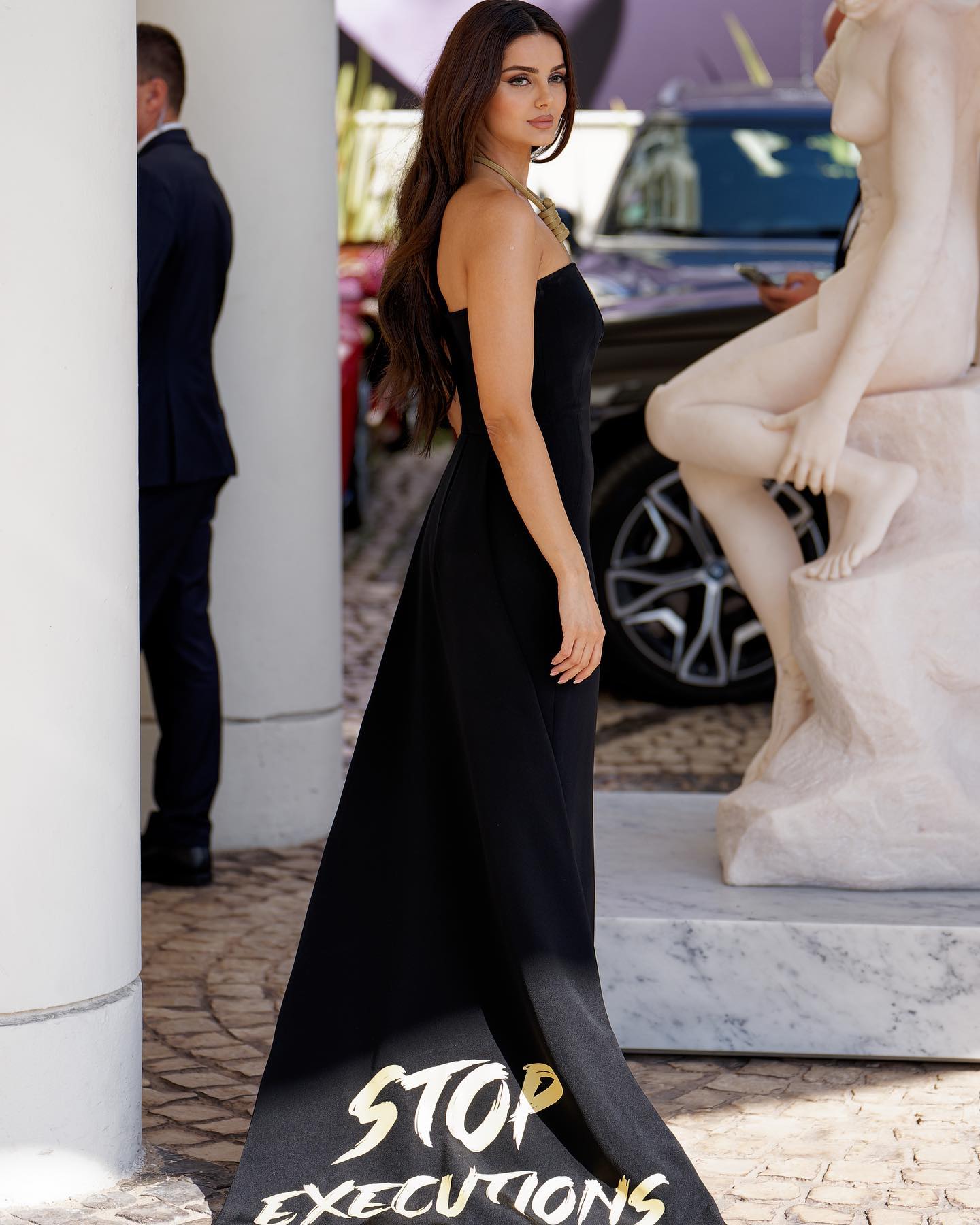 Photo from Mahlagha Jaberi attends the "The Old Oak" premiere at the Cannes 