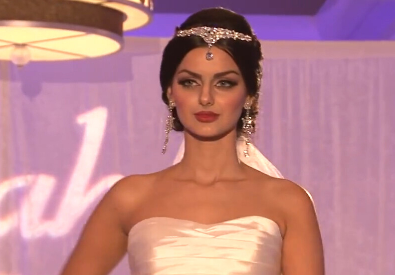 Mahlagha Jaberi at the Negah Magazine Fashion Show 