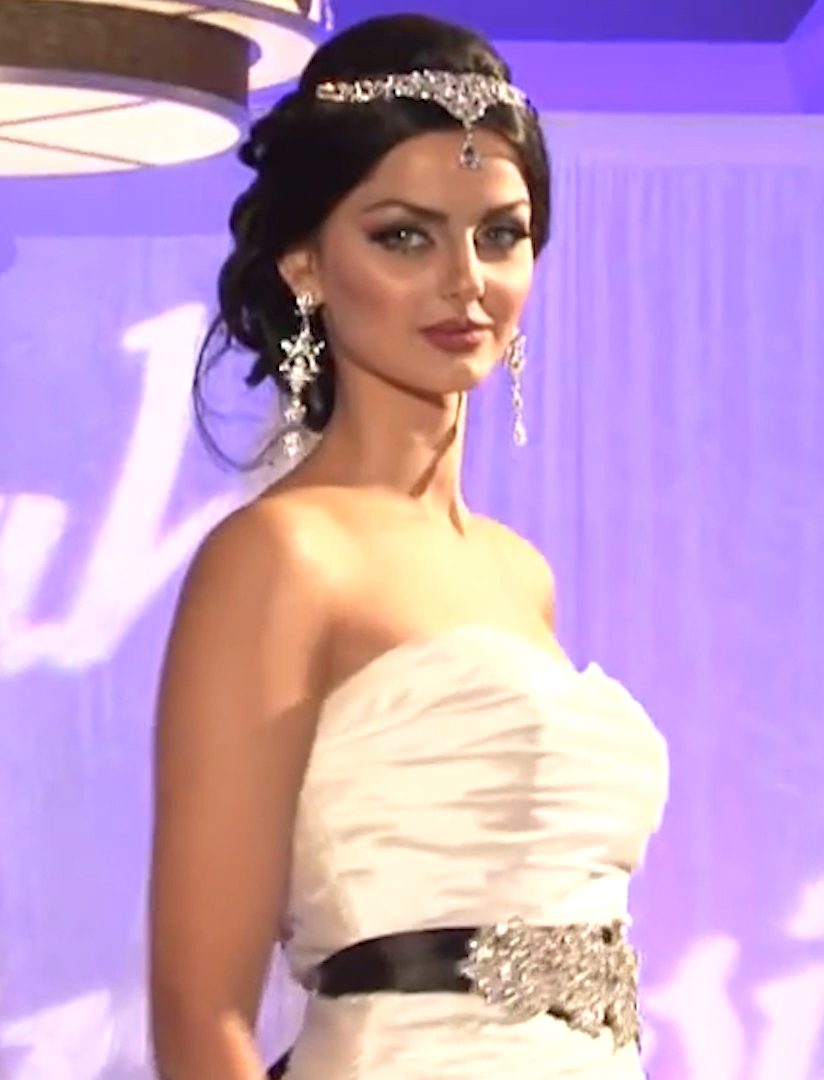 Mahlagha Jaberi at the Negah Magazine Fashion Show 