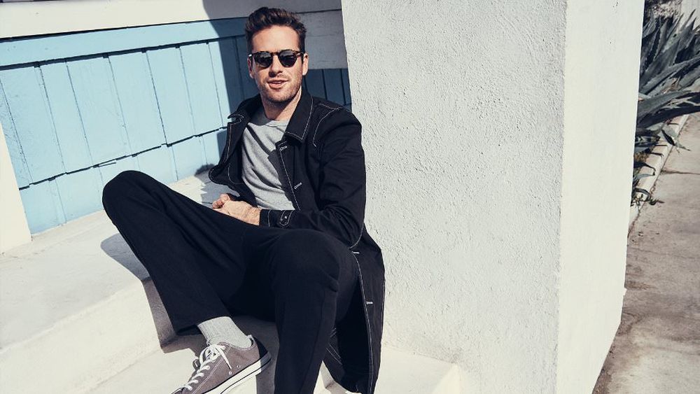Photo from Armie Hammer for Mr Porter