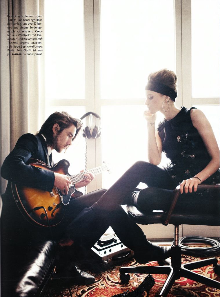 Photo from Abbey Lee Kershaw & Matthew Hutchinson by Alexi Lubomirski