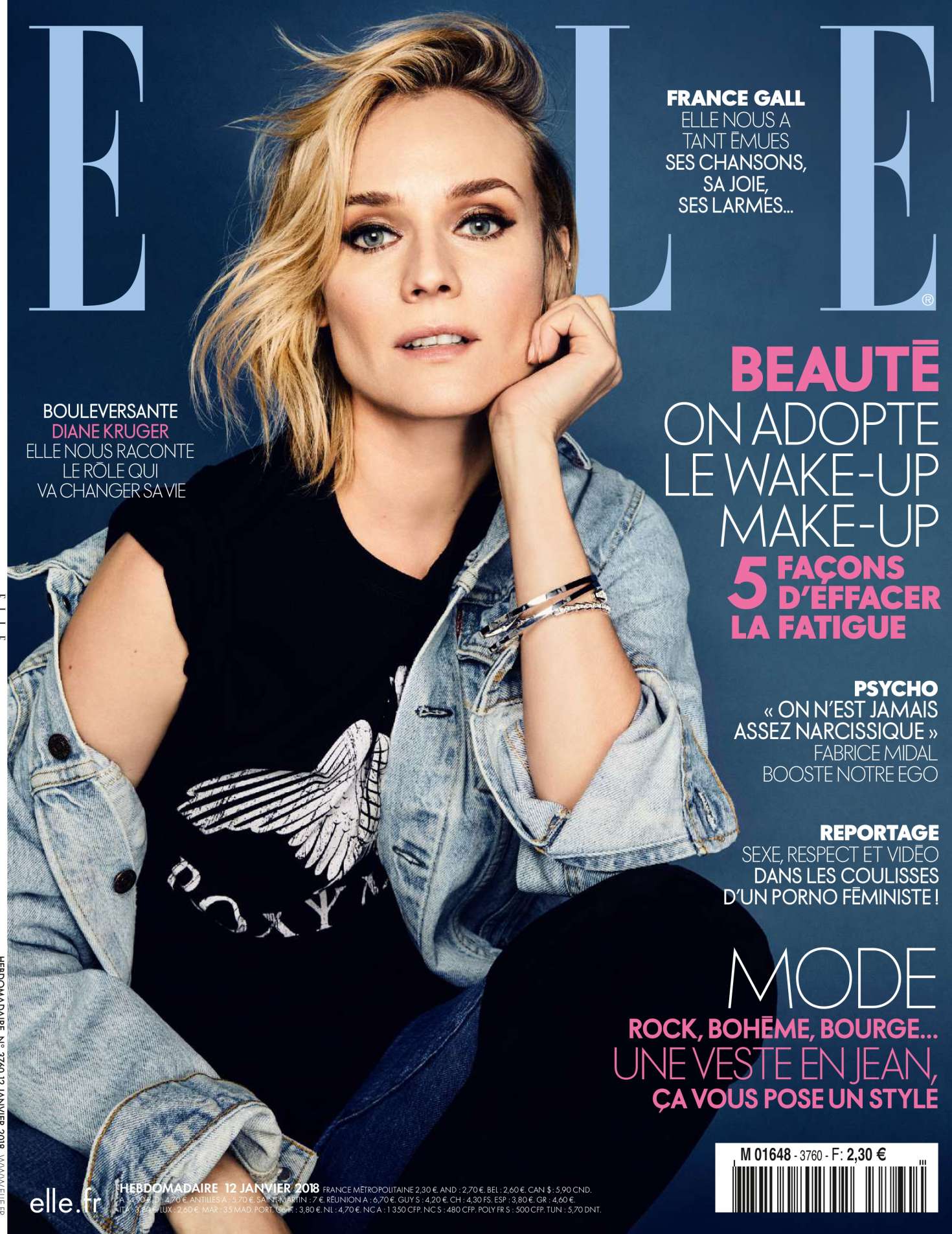 Photo from Diane Kruger - Elle France Magazine (January 2018)