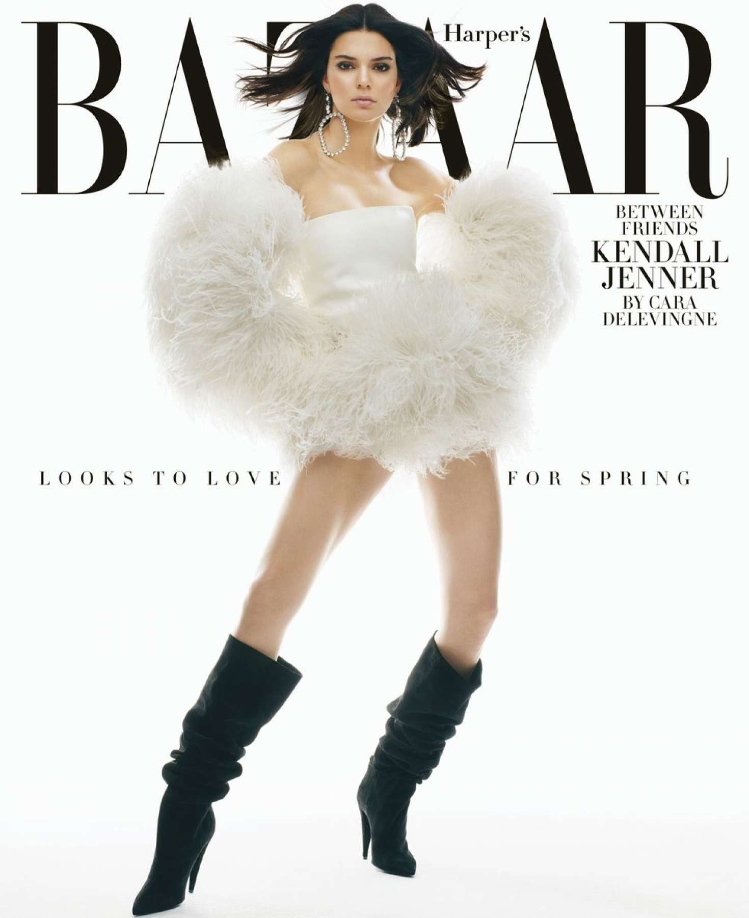 Kendall Jenner in Harper's Bazaar Magazine (February 2018)