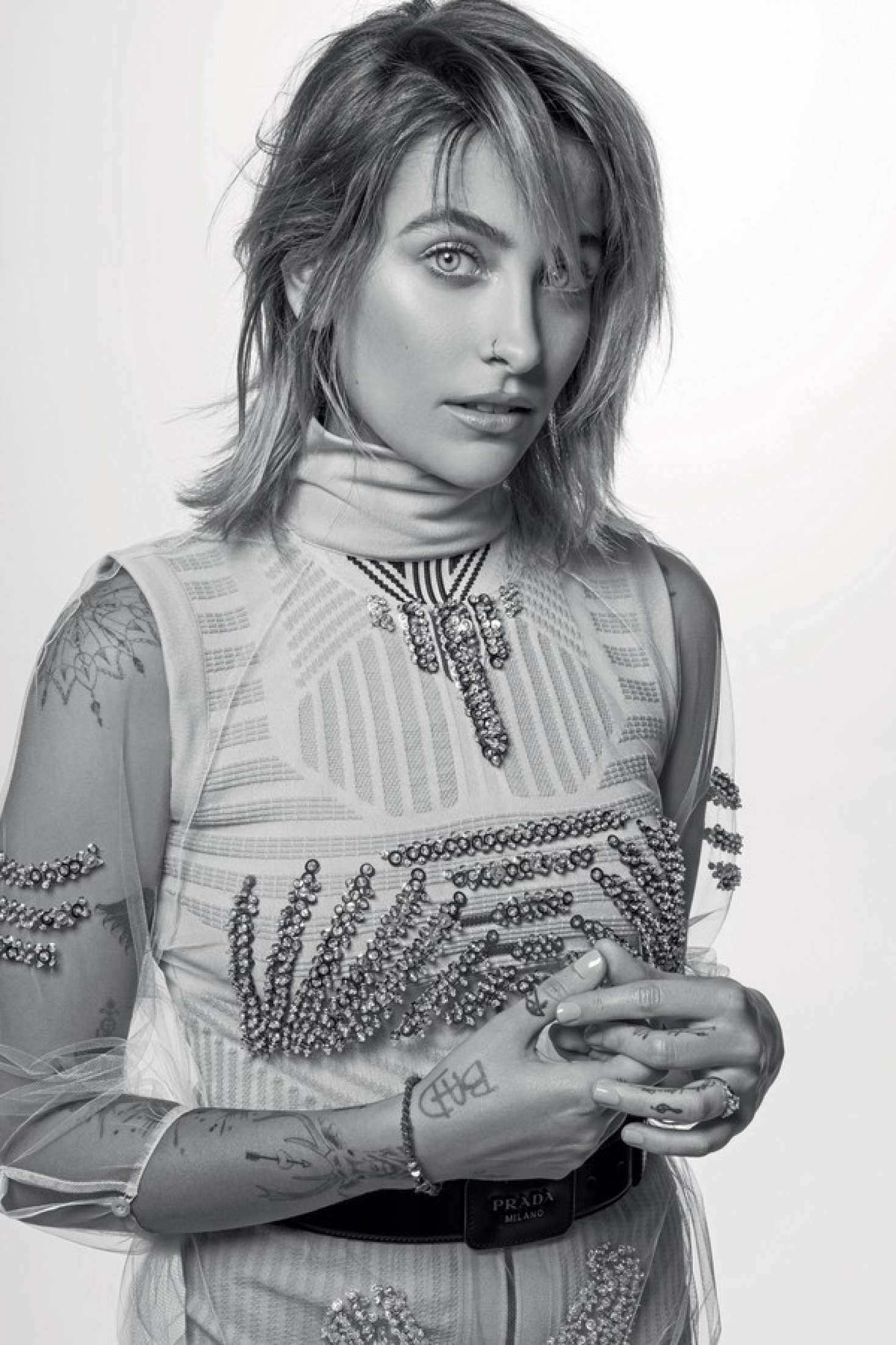 Photo from Paris Jackson Vogue Brazil 2018