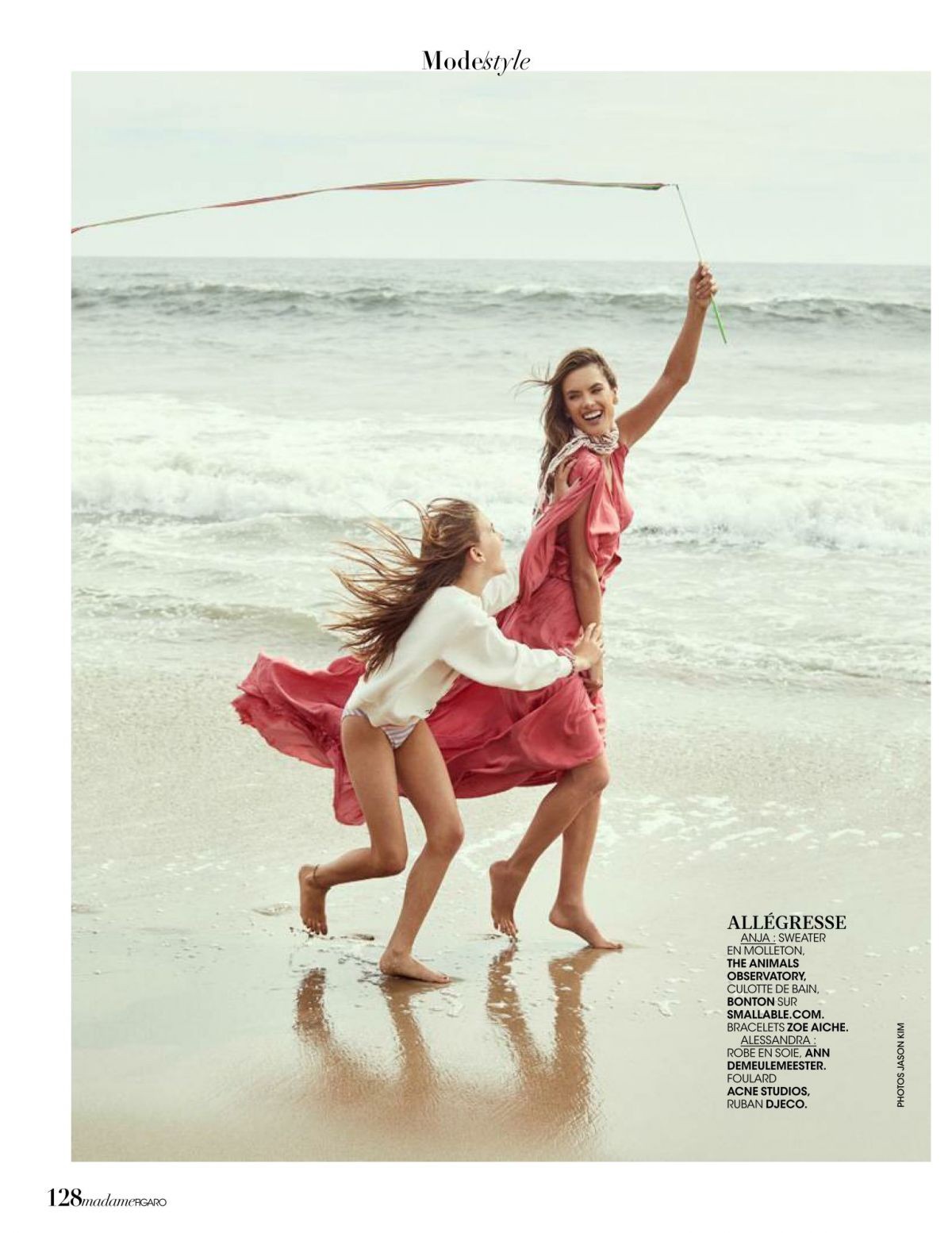 Photo from ALESSANDRA AMBROSIO in Madame Figaro, Dcember 2019