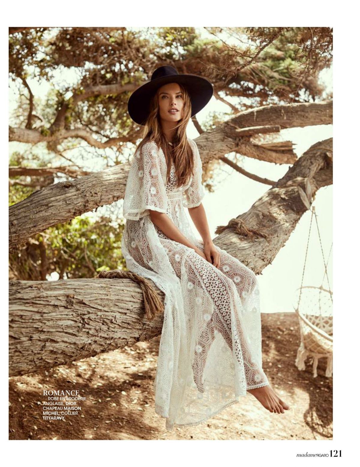 Photo from ALESSANDRA AMBROSIO in Madame Figaro, Dcember 2019