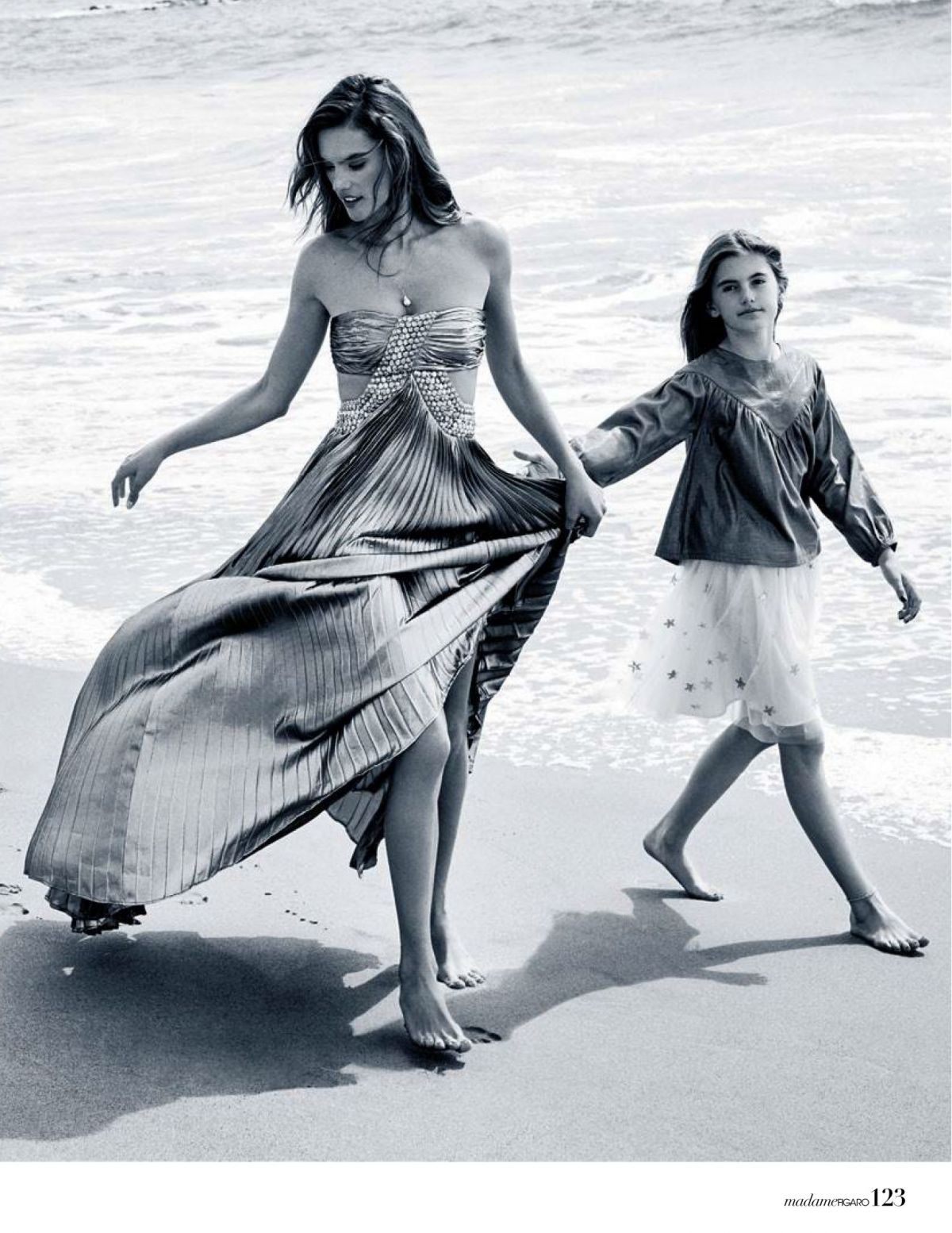 Photo from ALESSANDRA AMBROSIO in Madame Figaro, Dcember 2019