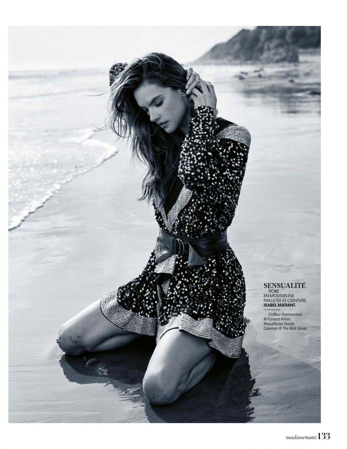 Photo from ALESSANDRA AMBROSIO in Madame Figaro, Dcember 2019