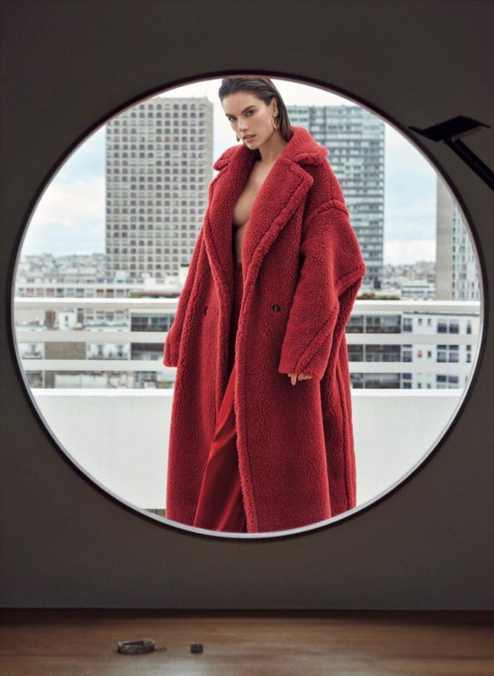 Photo from ALESSANDRA AMBROSIO for Vogue Magazine, Portugal January 2018 Issue