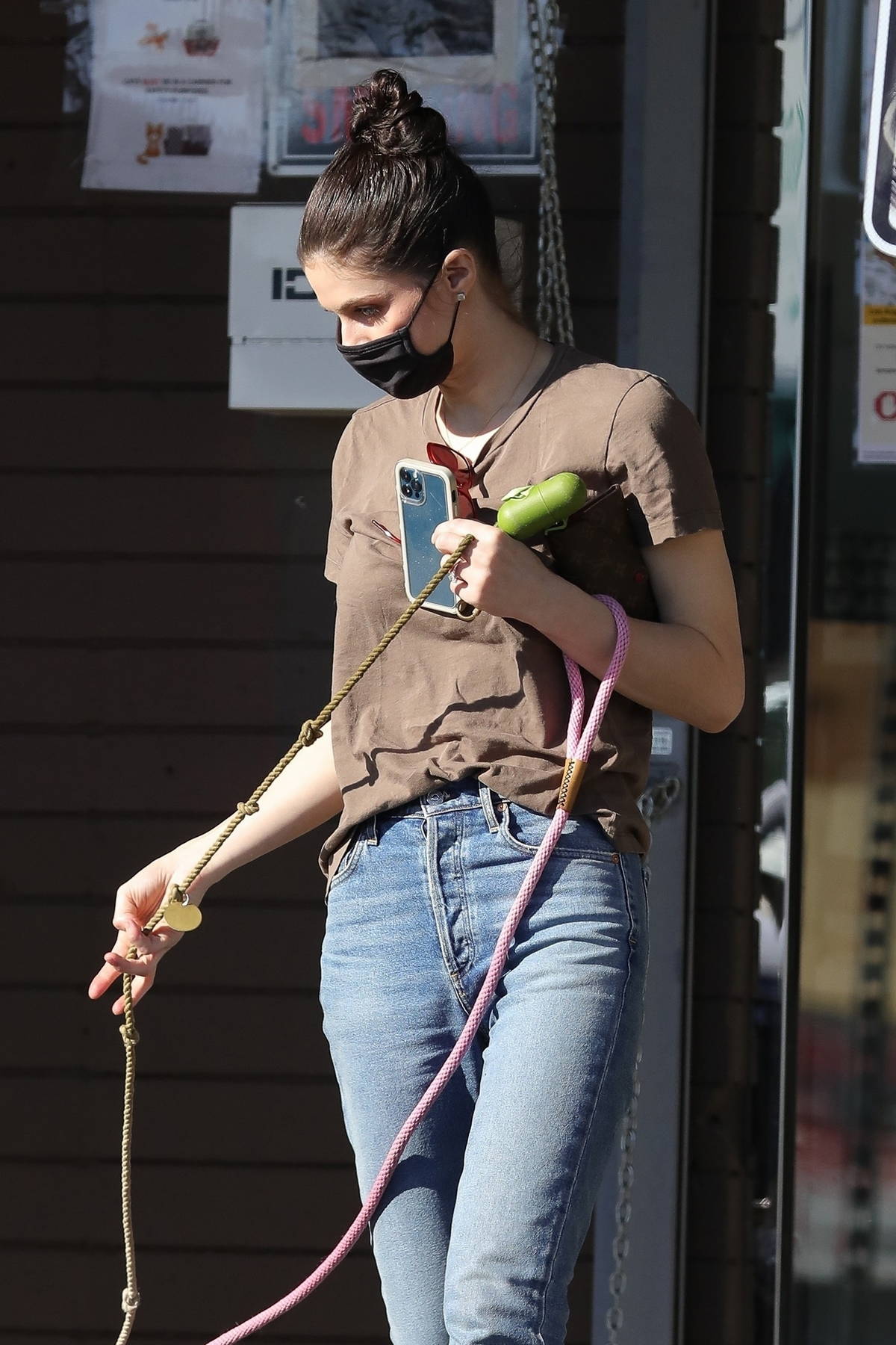 Alex and her dog