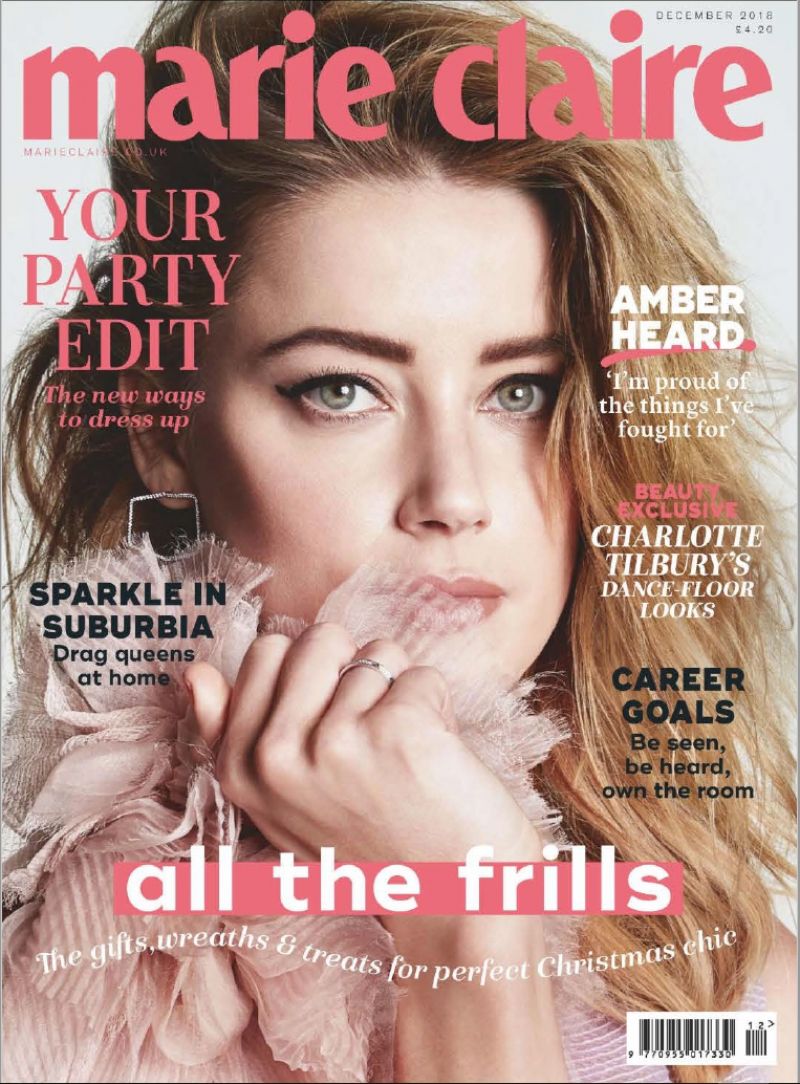 Amber Heard – Marie Claire UK December 2018 