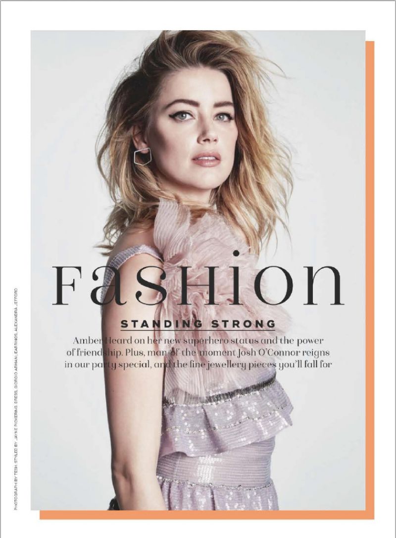 Amber Heard – Marie Claire UK December 2018 