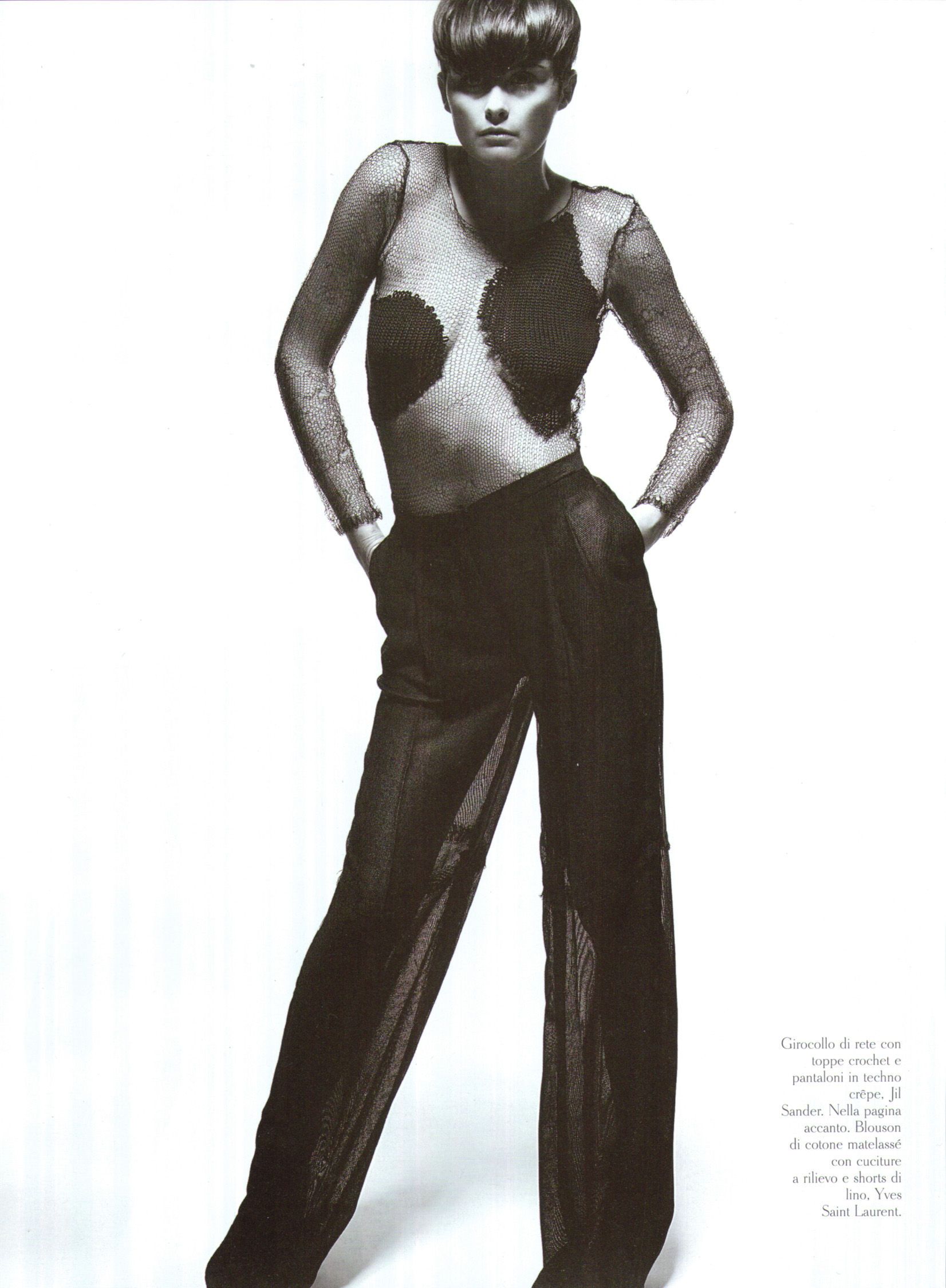 Photo from Trish Goff for Amica Magazine, 2010