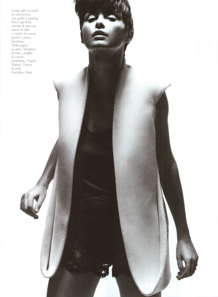 Trish Goff for Amica Magazine, 2010