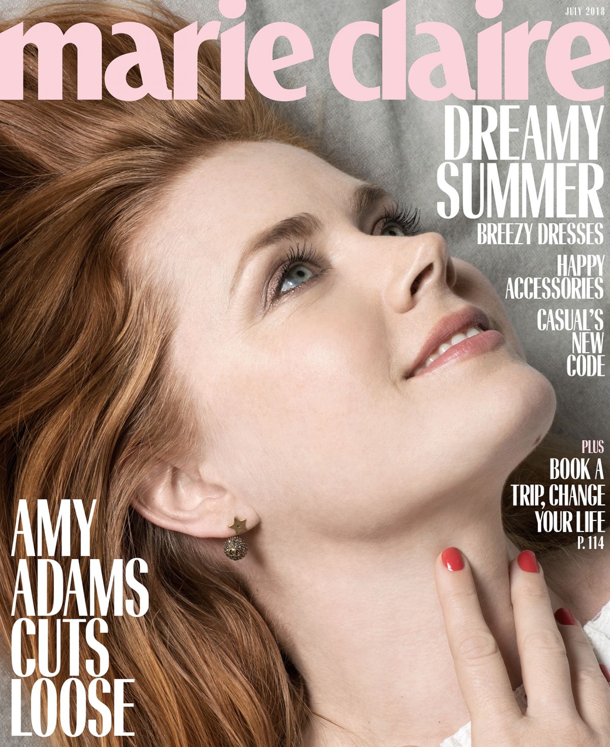 Photo from Amy Adams in Marie Claire, July 2018