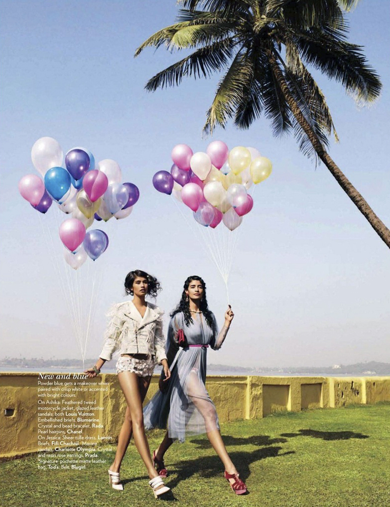 Ashika Pratt - Vogue India, March 2012