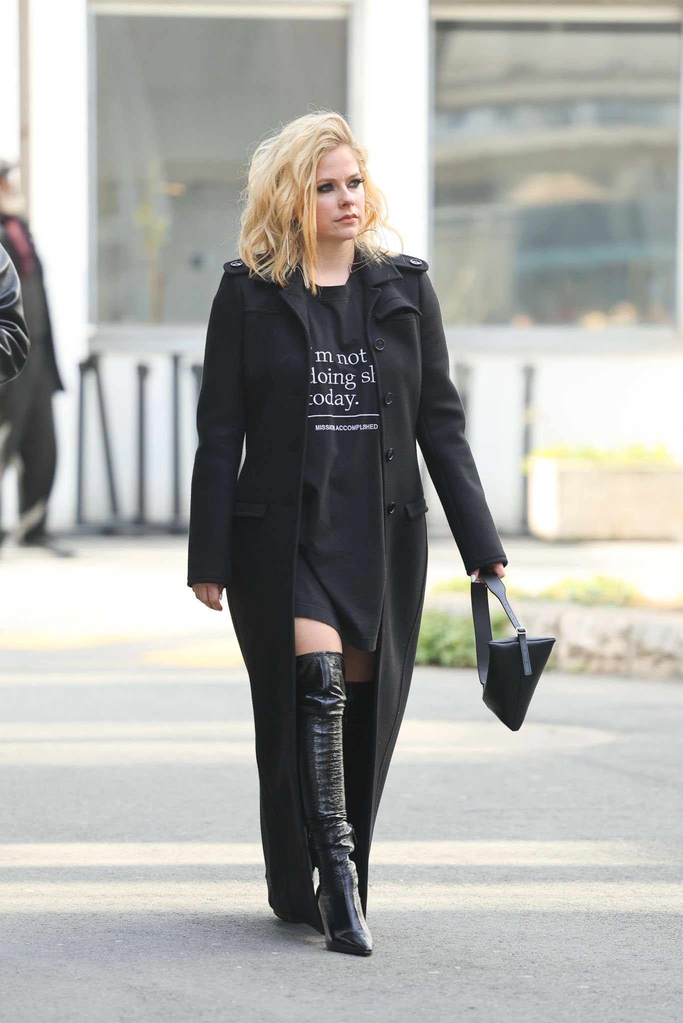 Avril Lavigne - Courreges fashion show in Paris, France, 03\01\2023