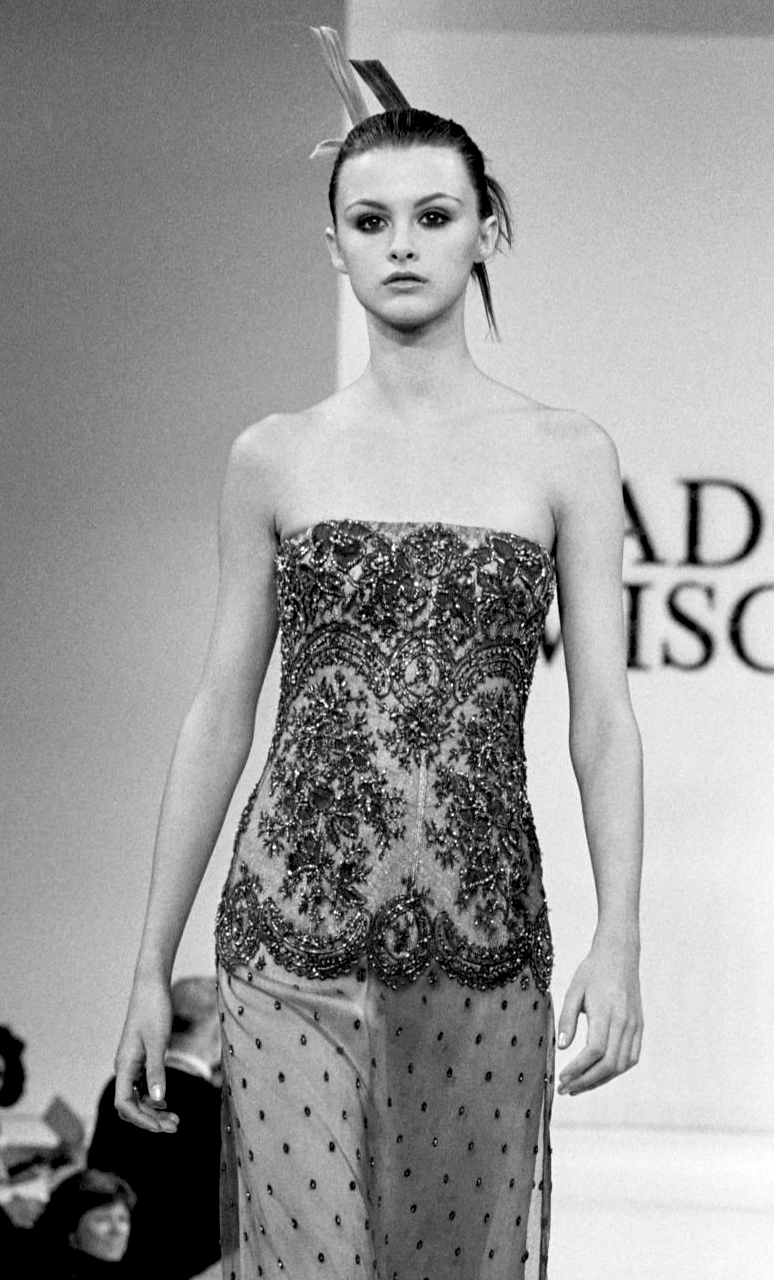 Trish Goff - Badgley Mischka FW 1995