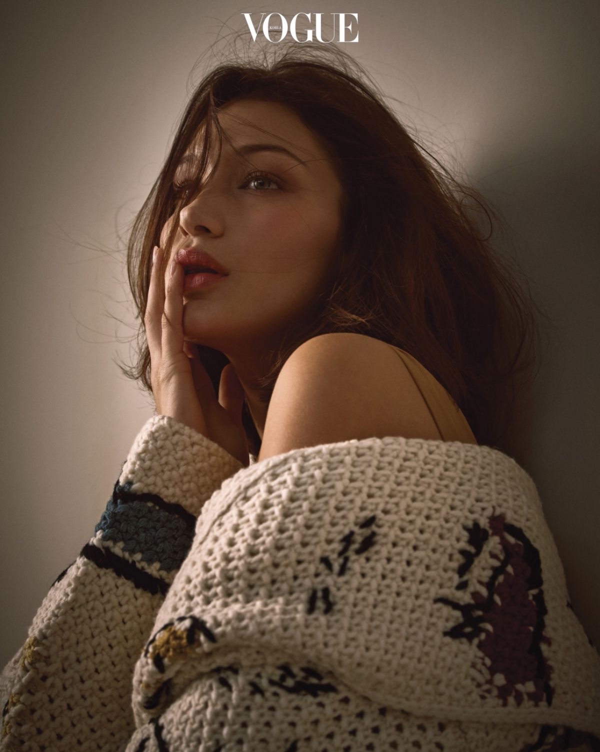 Photo from BELLA HADID in Vogue Magazine, Korea January 2018