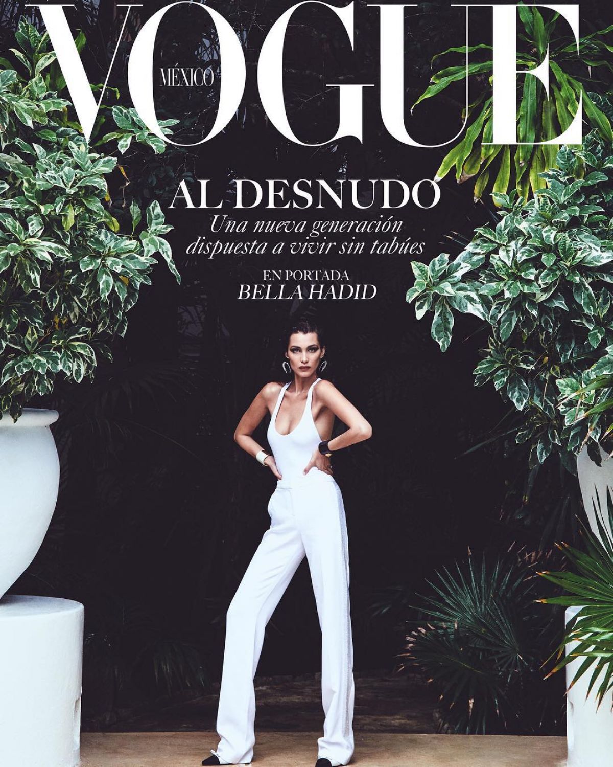 Photo from Bella Hadid in Vogue, Mexico, July 2018