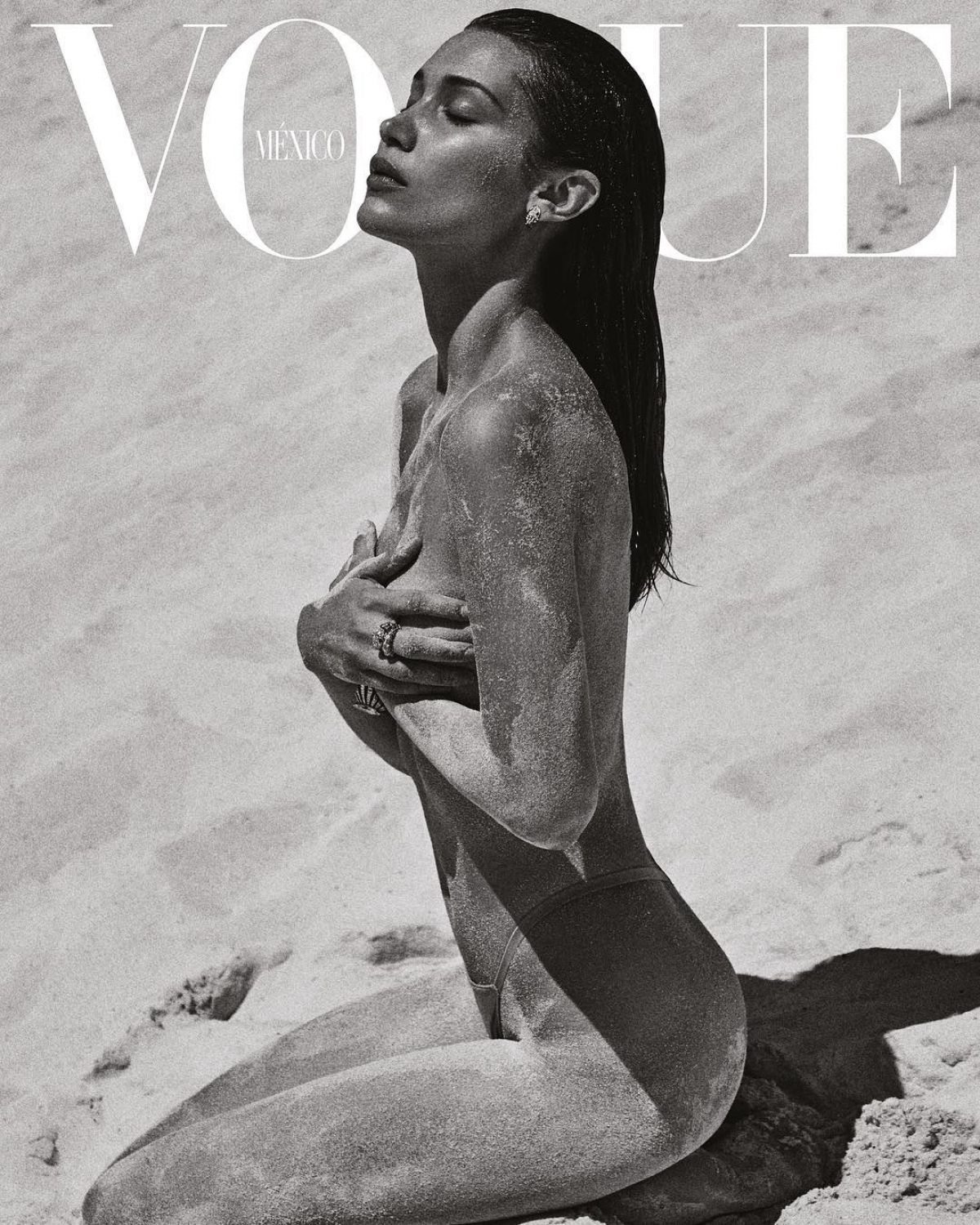 Photo from Bella Hadid in Vogue, Mexico, July 2018