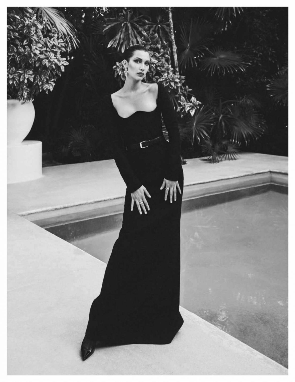 Photo from Bella Hadid in Vogue, Mexico, July 2018