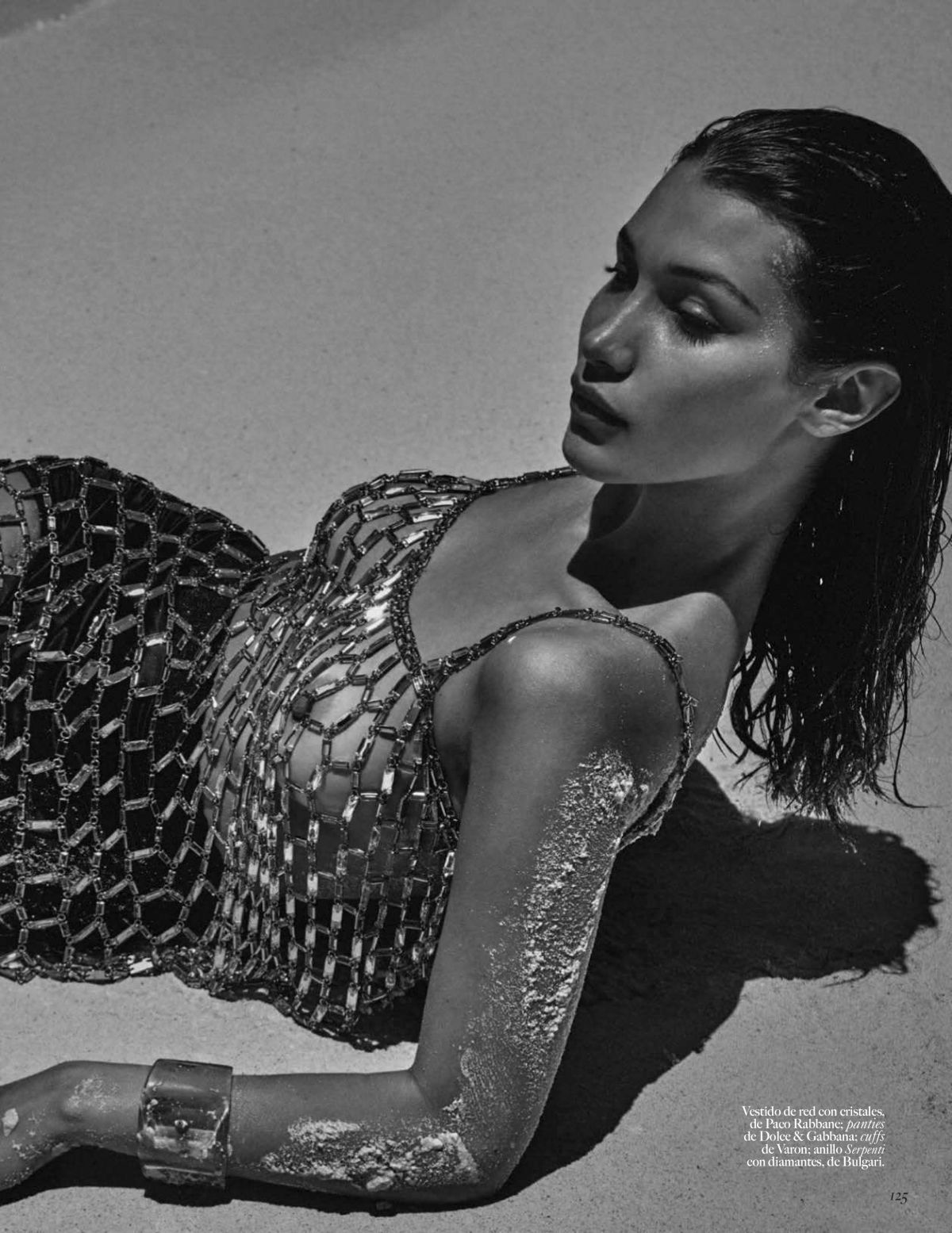 Photo from Bella Hadid in Vogue, Mexico, July 2018