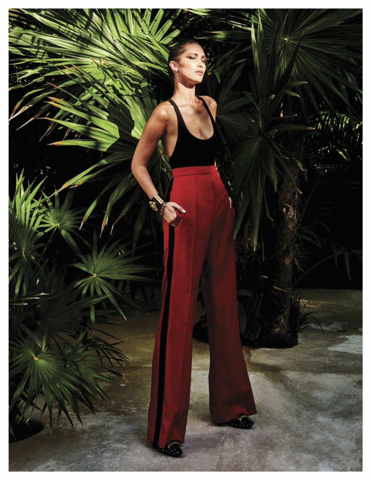 Photo from Bella Hadid in Vogue, Mexico, July 2018