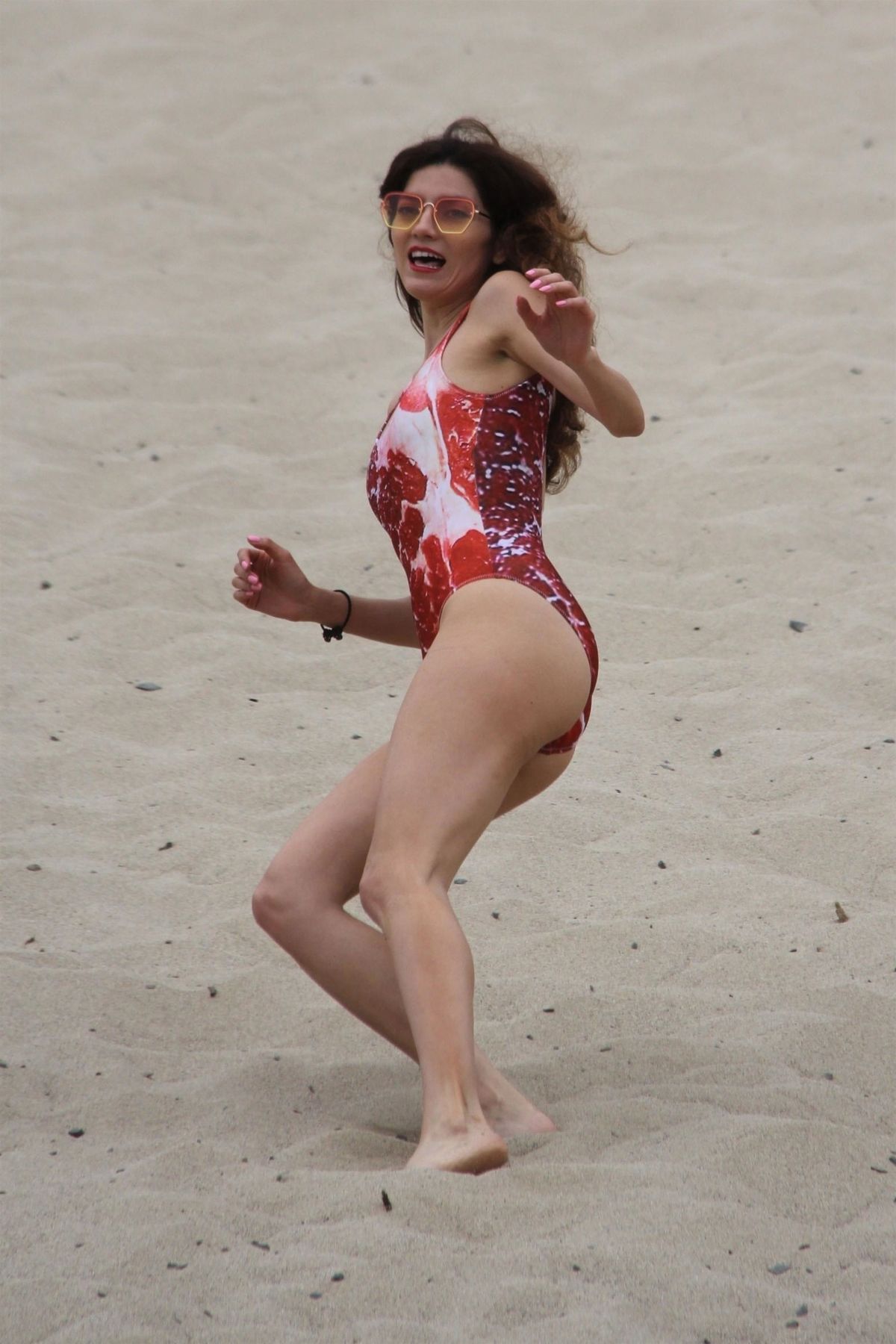 Photo from BLANCA BLANCO in Swimsuit on a Sandy Hill in Malibu 07/03/2018