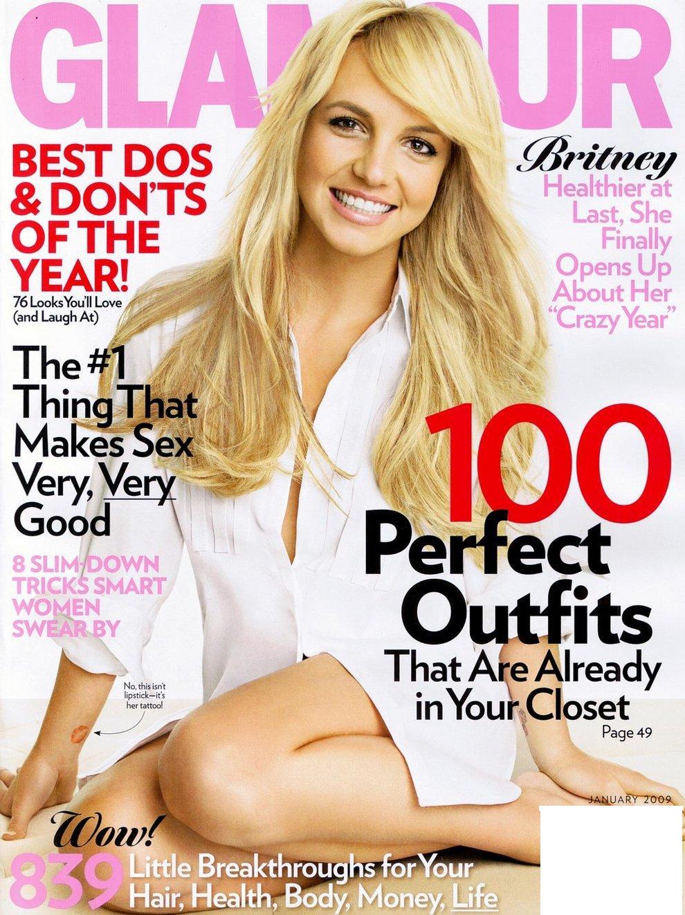 Photo from Brit Brit for Glamour magazine