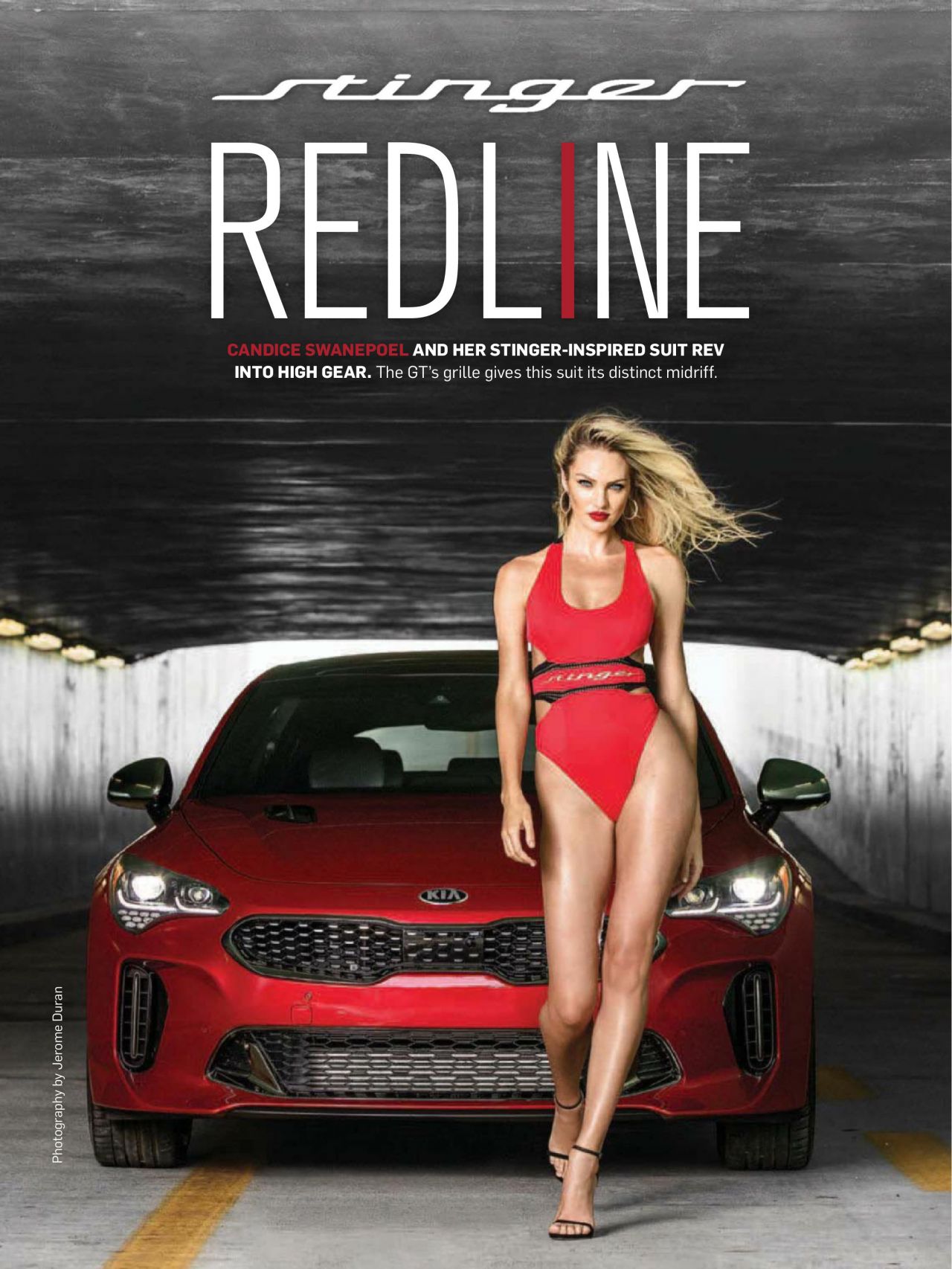 Photo from Candice Swanepoel – SI Swimsuit 2018 and KIA Stinger