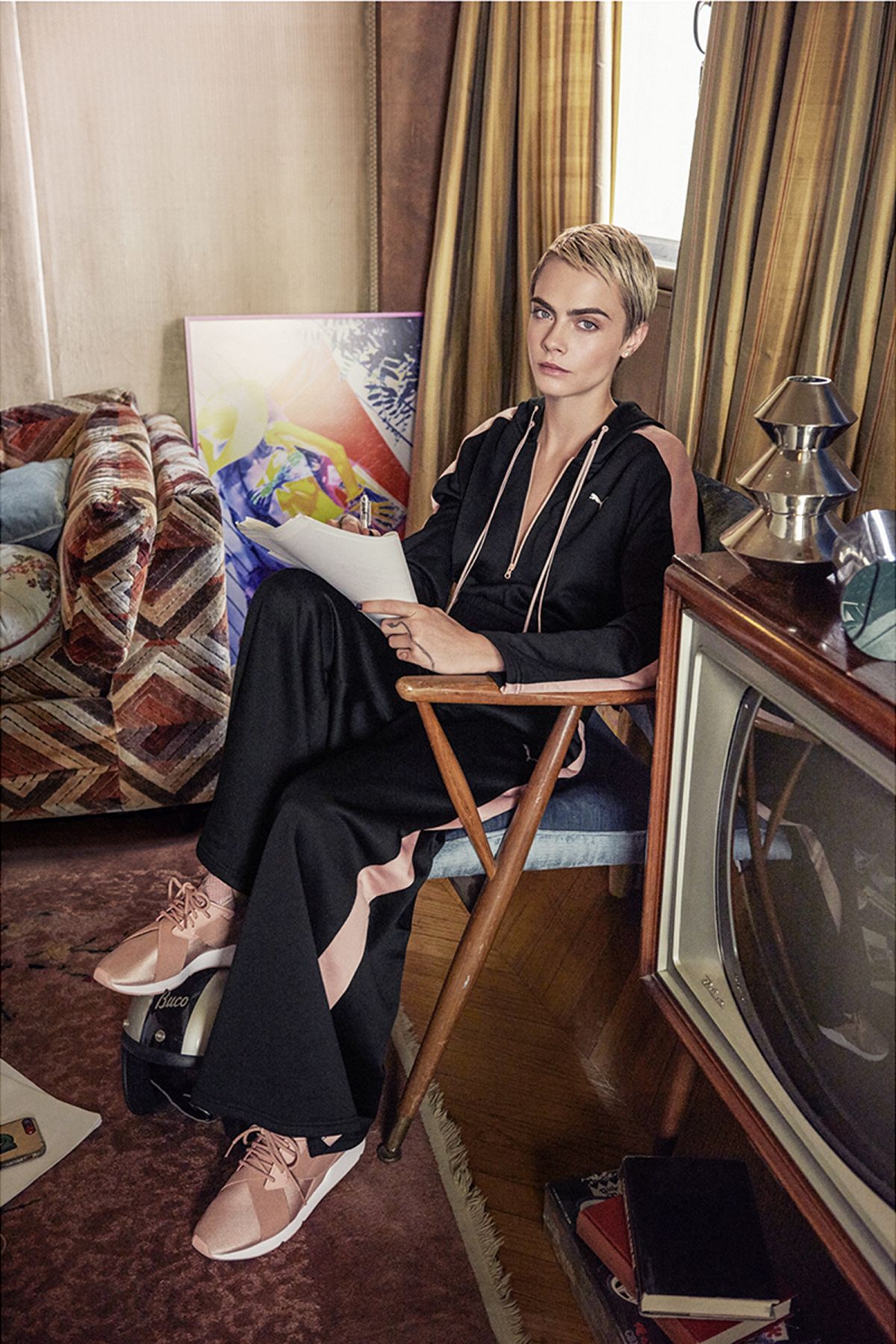 Photo from Cara Delevingne for Puma 2018 Campaign