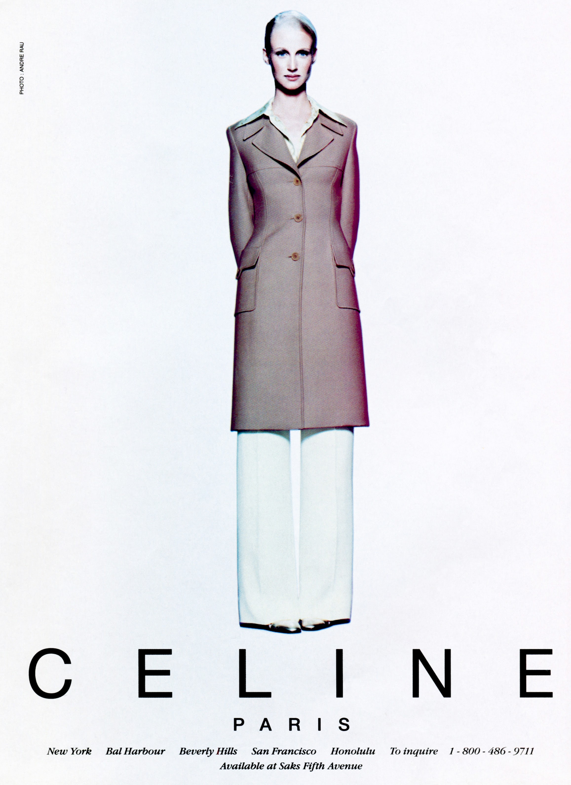 Photo from Esther De Jong, Celine Spring_1997 Campaign by Andre Rau
