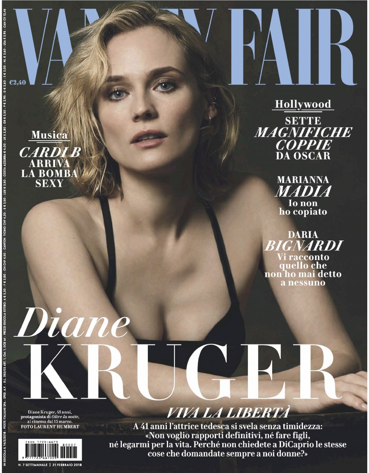 Photo from Diane Kruger – Vanity Fair Magazine Italia February 2018