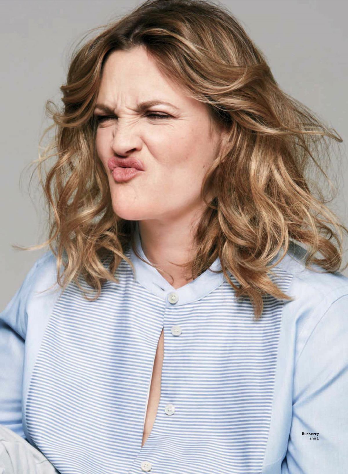 Drew Barrymore in Instyle Magazine, February 2018