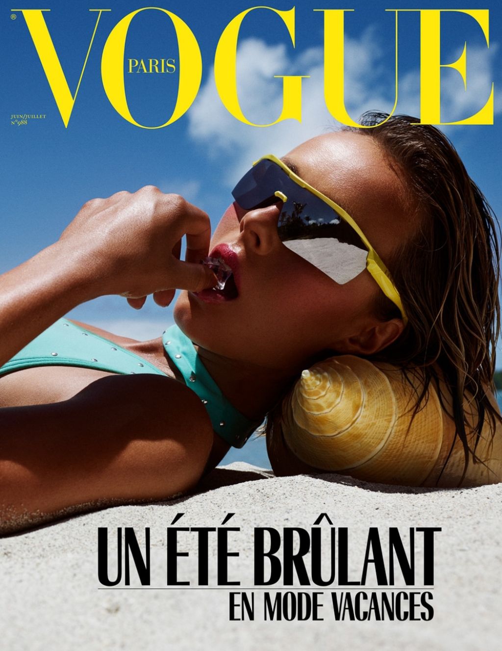 Photo from Edie Campbell – Vogue Paris July 2018