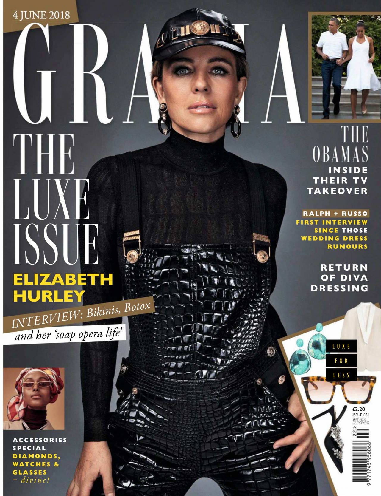 Photo from Elizabeth Hurley – Grazia Magazine, June 4, 2018