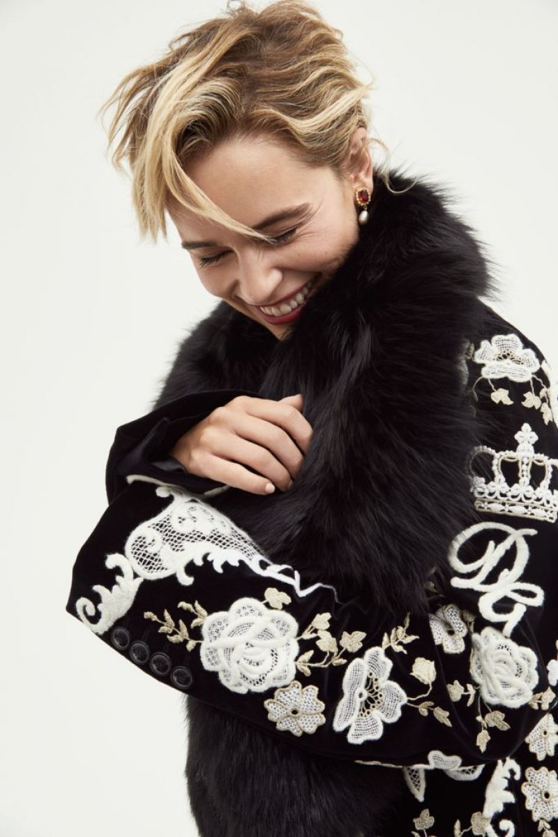 Photo from Emilia Clarke – iO Donna October 2018