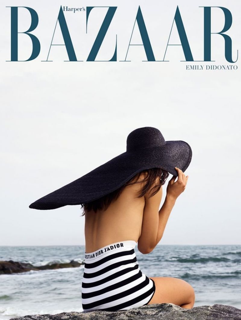Photo from Emily DiDonato, Harper’s Bazaar, Greece, July 2018