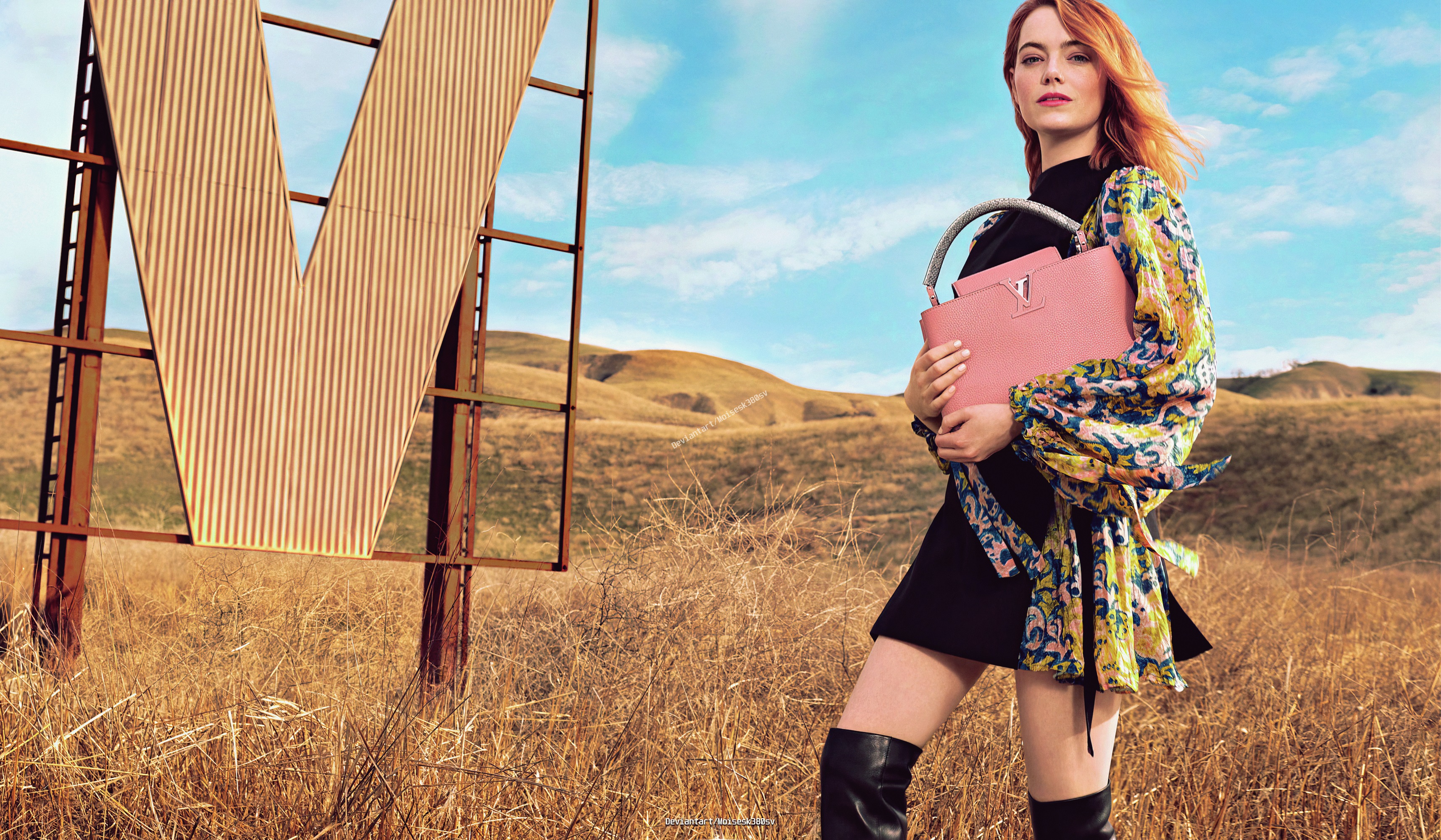 Emma Stone - Louis Vuitton Campaign 2018