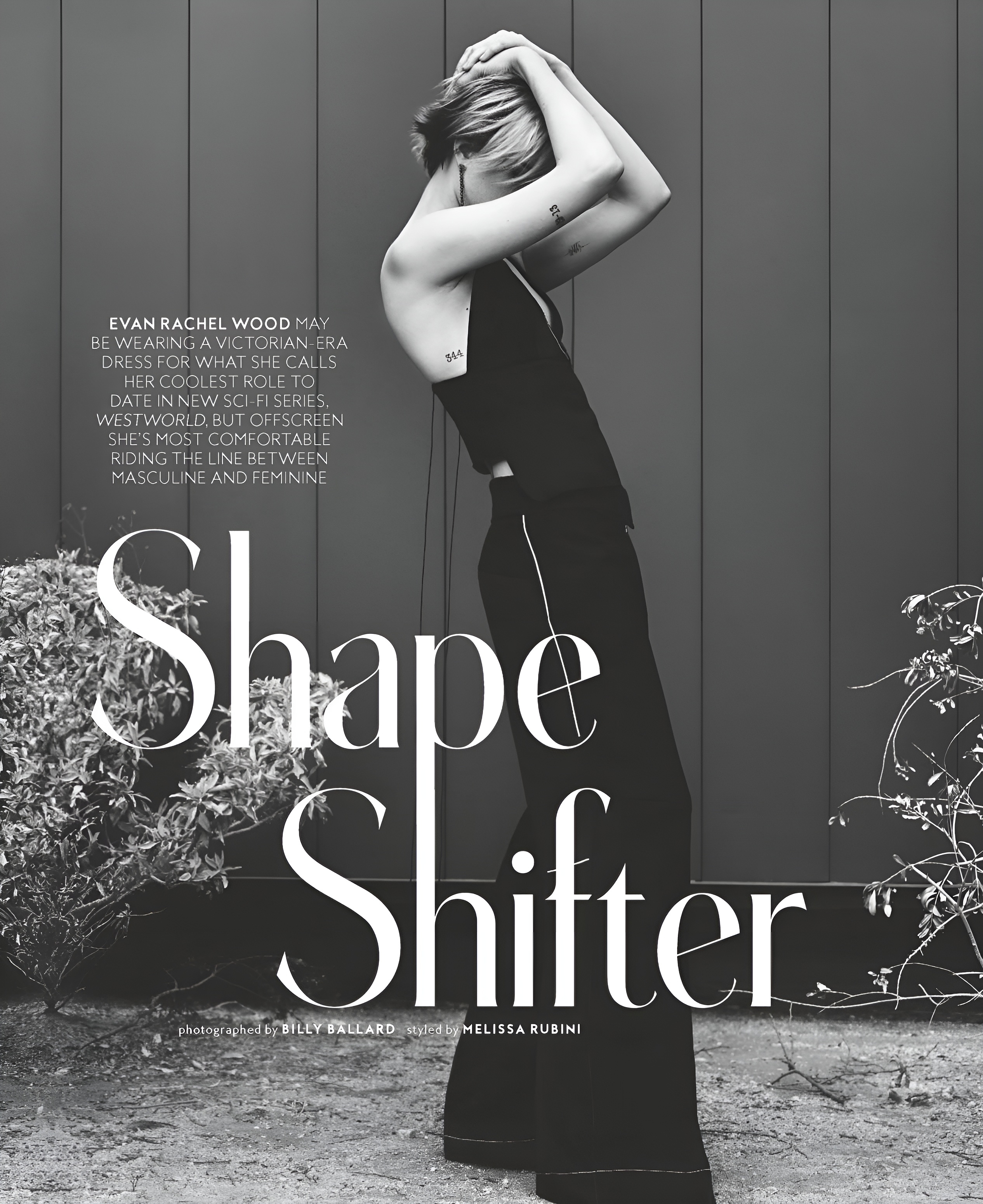 Photo from Evan Rachel Wood - InStyle Magazine Australia November 2016 Issu