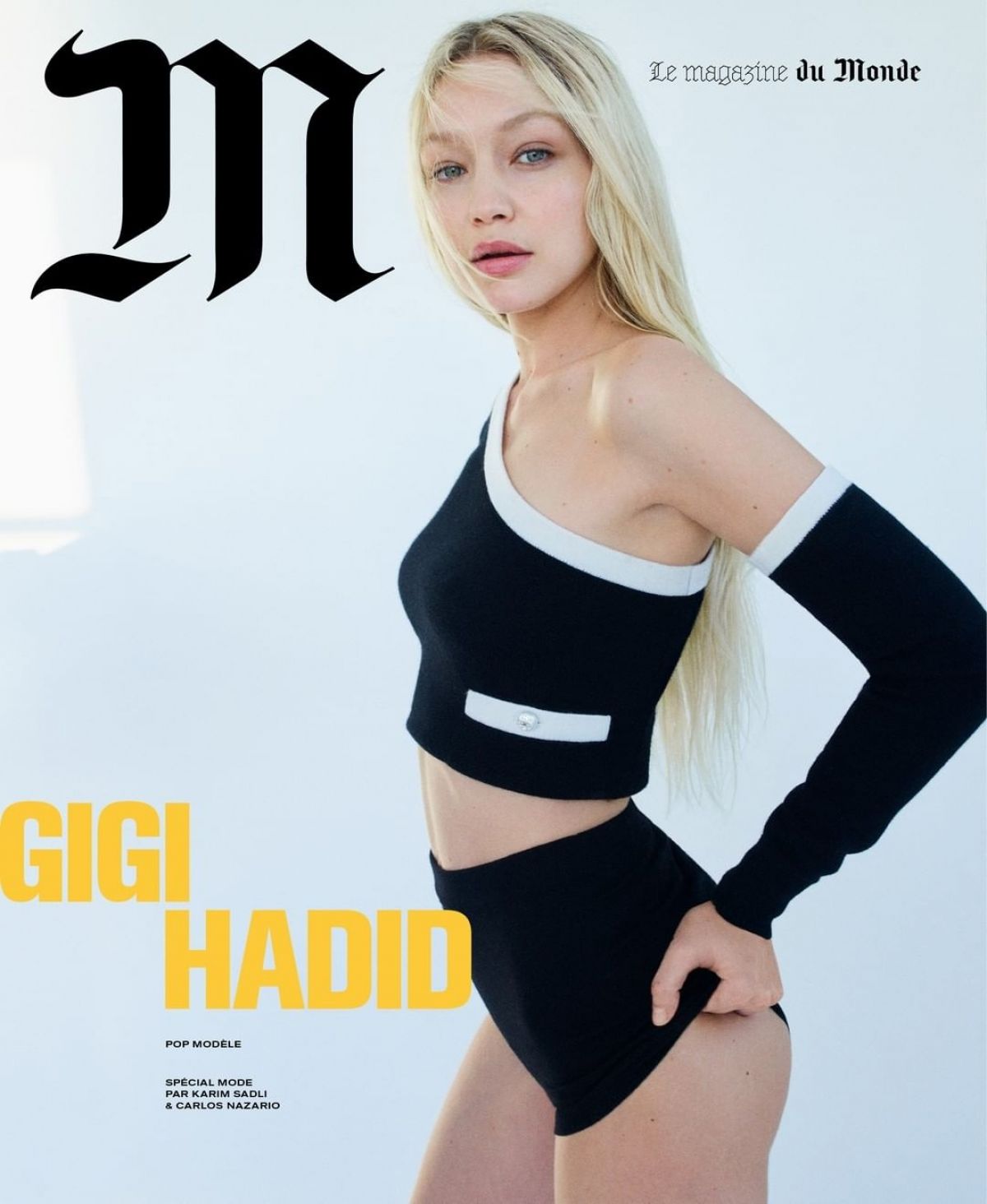 Photo from Gigi Hadid for M Le Magazine Du Monde, March 2023
