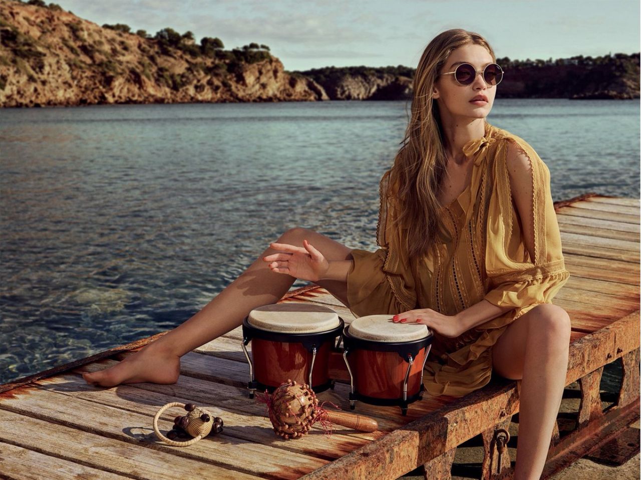 Photo from Gigi Hadid – Vogue Eyewear Campaign 2018 