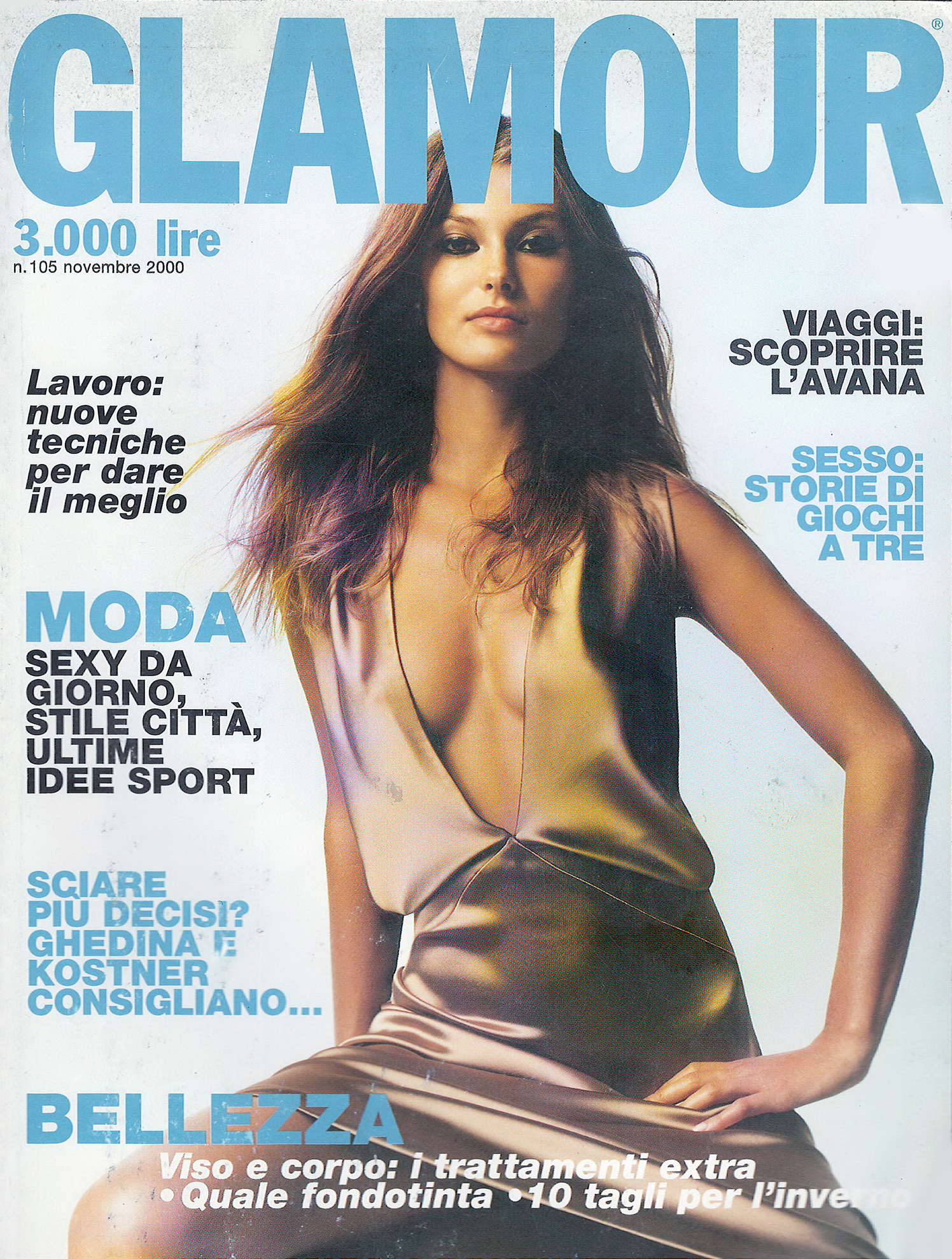 Photo from Aurelie Claudel - Glamour Italy, November 2000