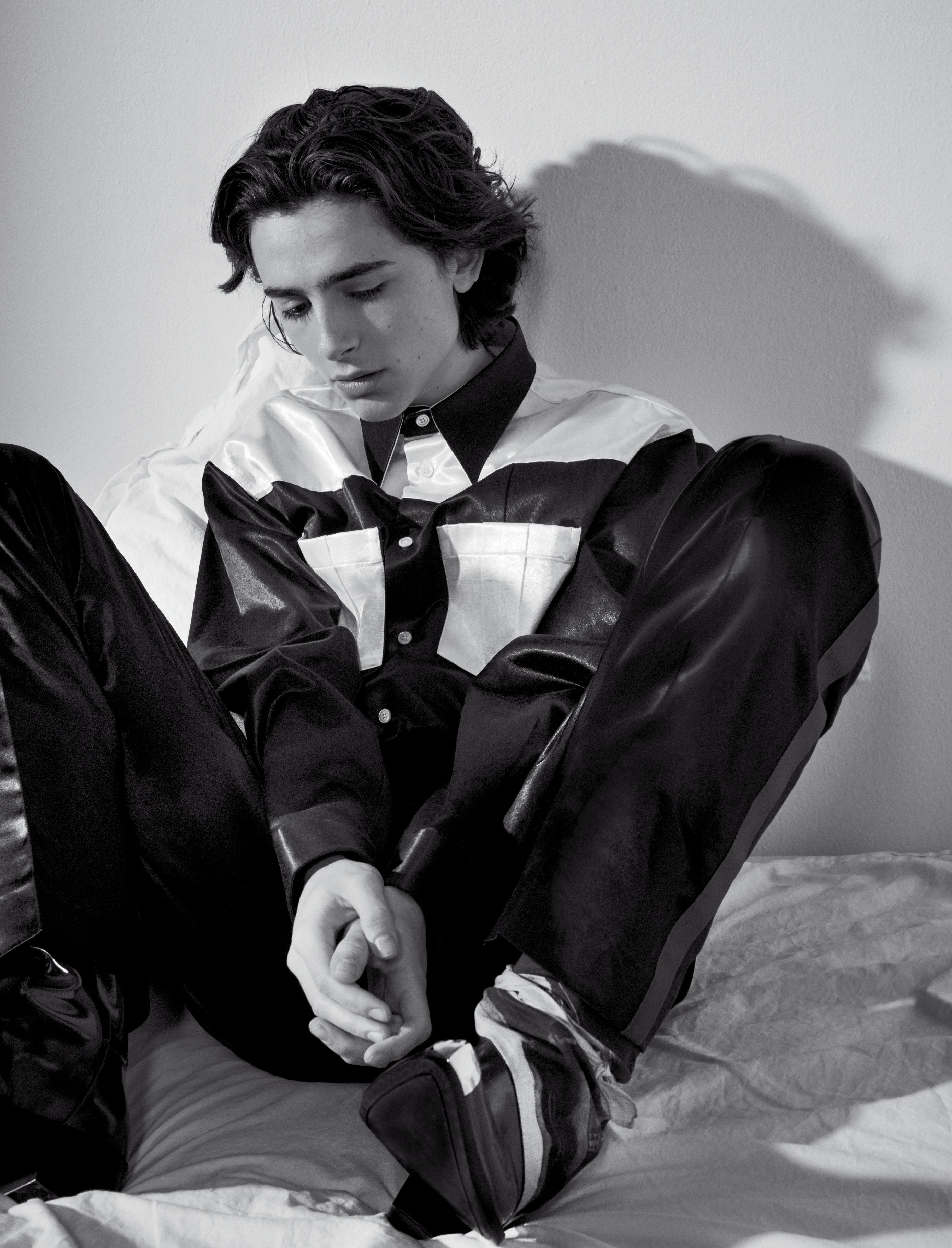 Photo from Timothee Chalamet - Photoshoot by Collier Schorr for VMAN 2018