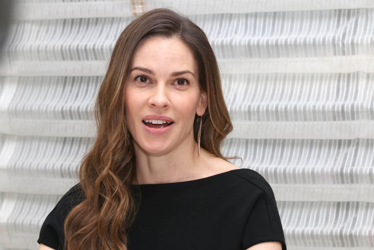 Photo from Hilary Swank – “Trust” Press Conference in NY